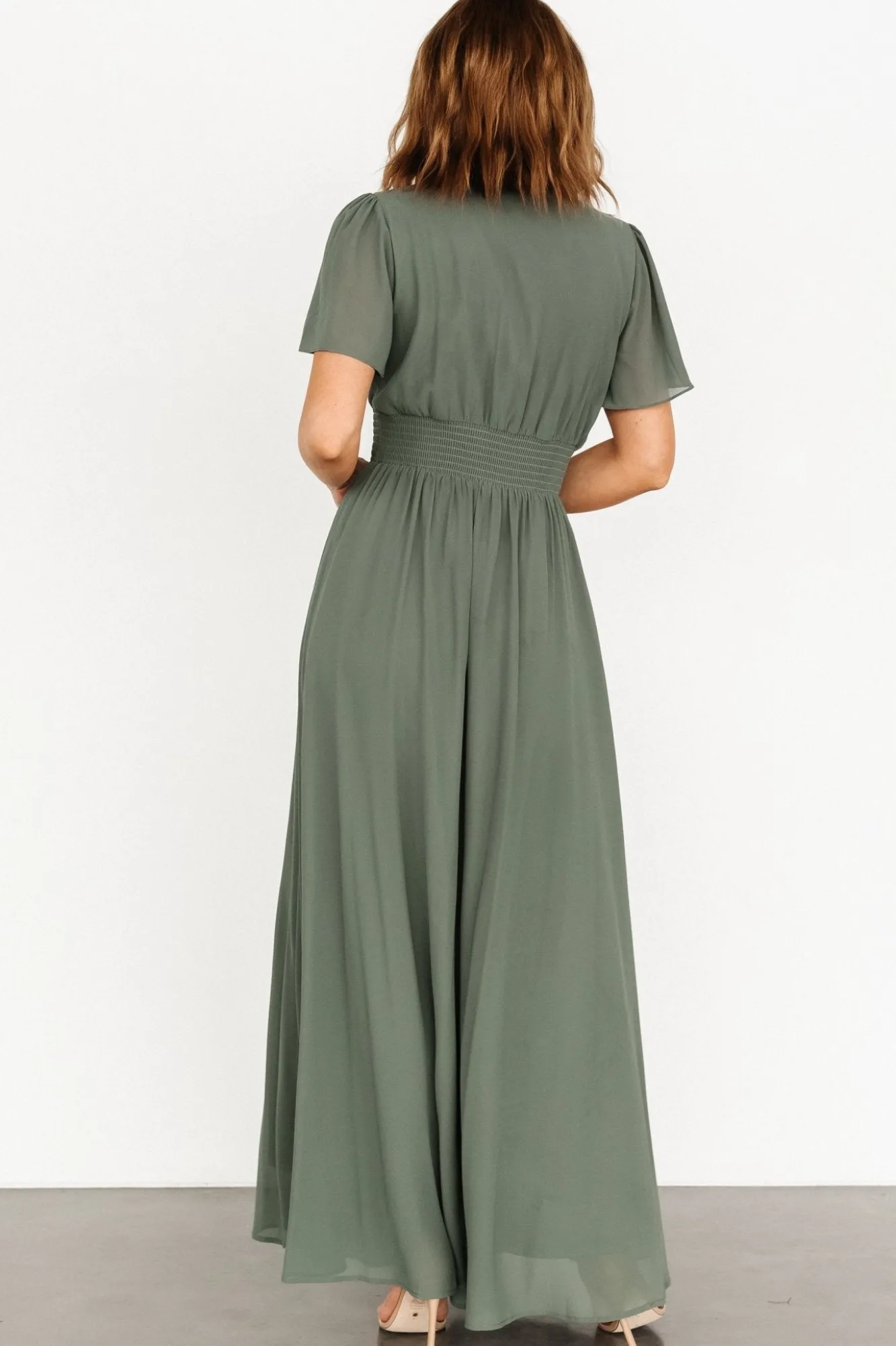 Baltic Born Birdie Maxi Dress | Dark Sage