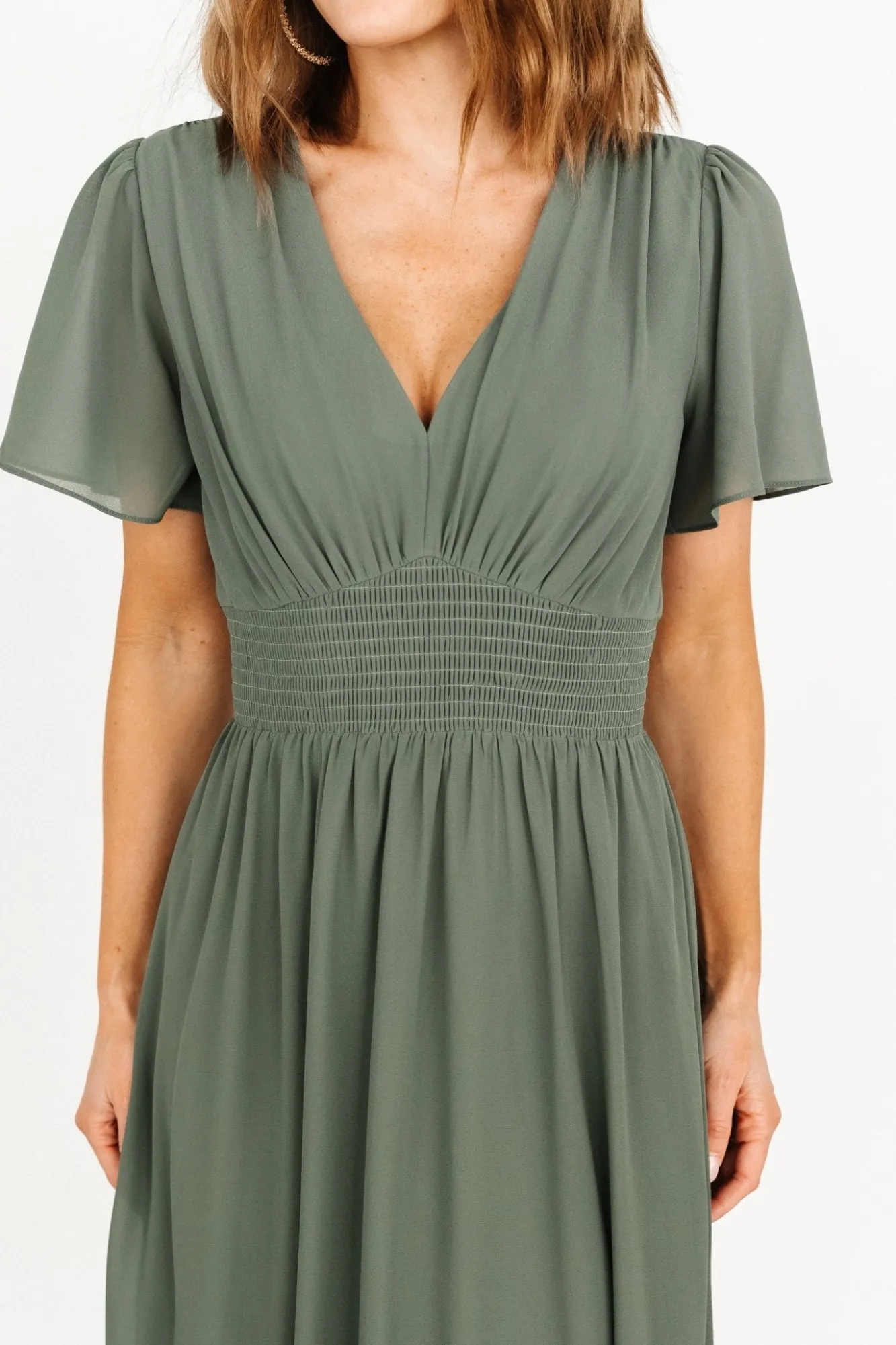 Baltic Born Birdie Maxi Dress | Dark Sage