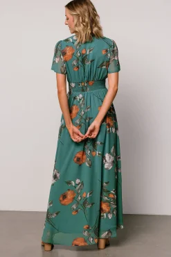Baltic Born Birdie Maxi Dress | Eucalyptus Floral