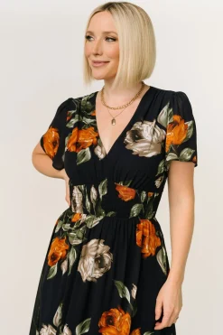 Baltic Born Birdie Maxi Dress | Midnight Navy Floral
