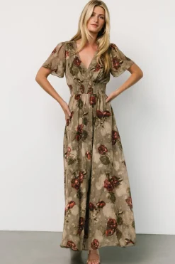 Baltic Born Birdie Maxi Dress | Olive Floral