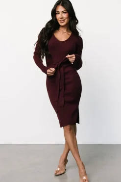Baltic Born Blayne Ribbed Midi Dress |