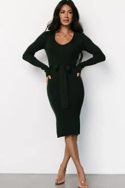 Baltic Born Blayne Ribbed Midi Dress |