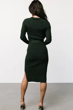 Baltic Born Blayne Ribbed Midi Dress |