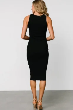Baltic Born Bobbie Snap Button Midi Dress |