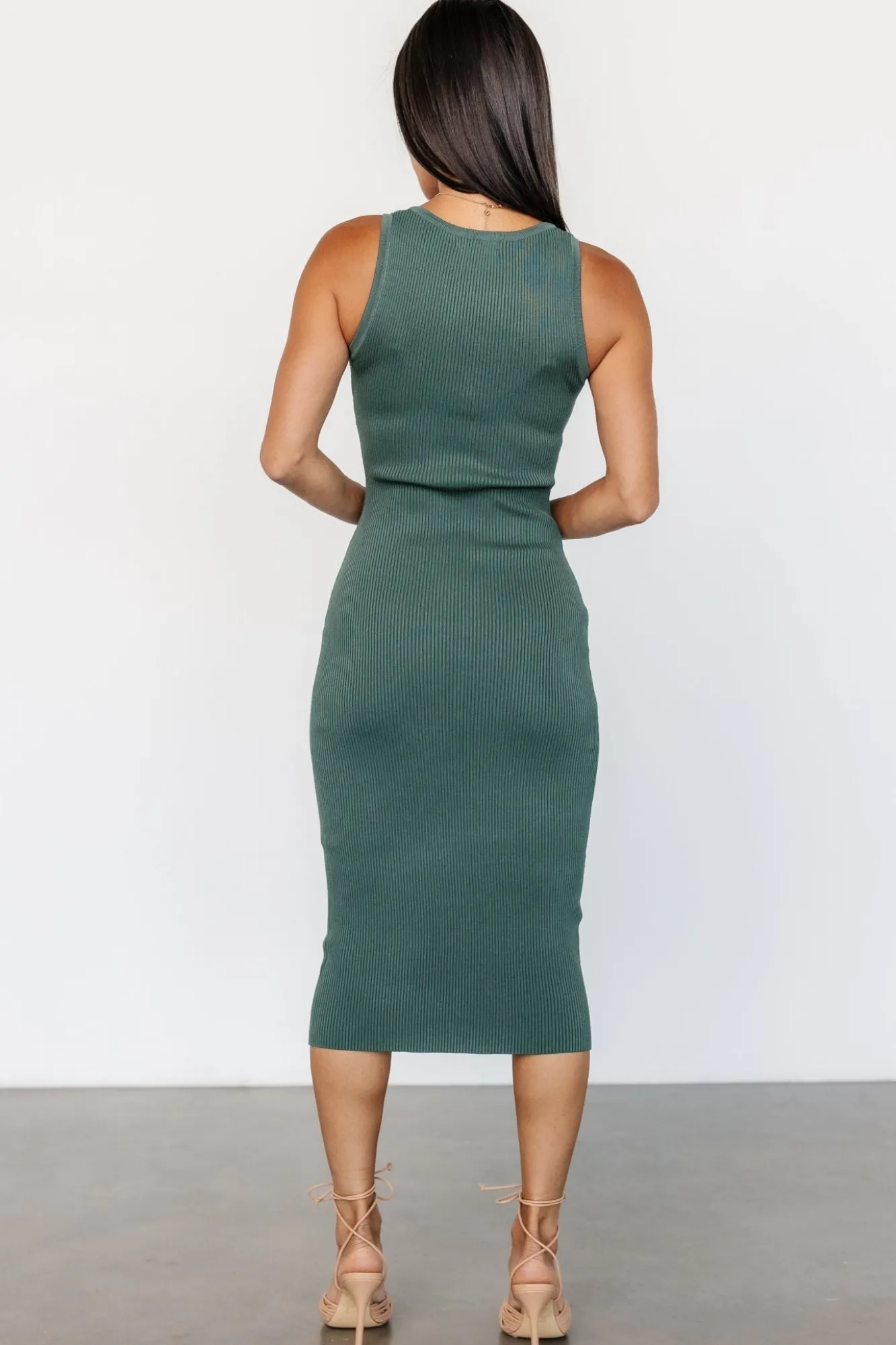 Baltic Born Bobbie Snap Button Midi Dress |