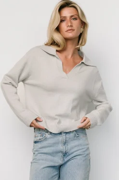 Baltic Born Bodhi Sweater | Light Gray