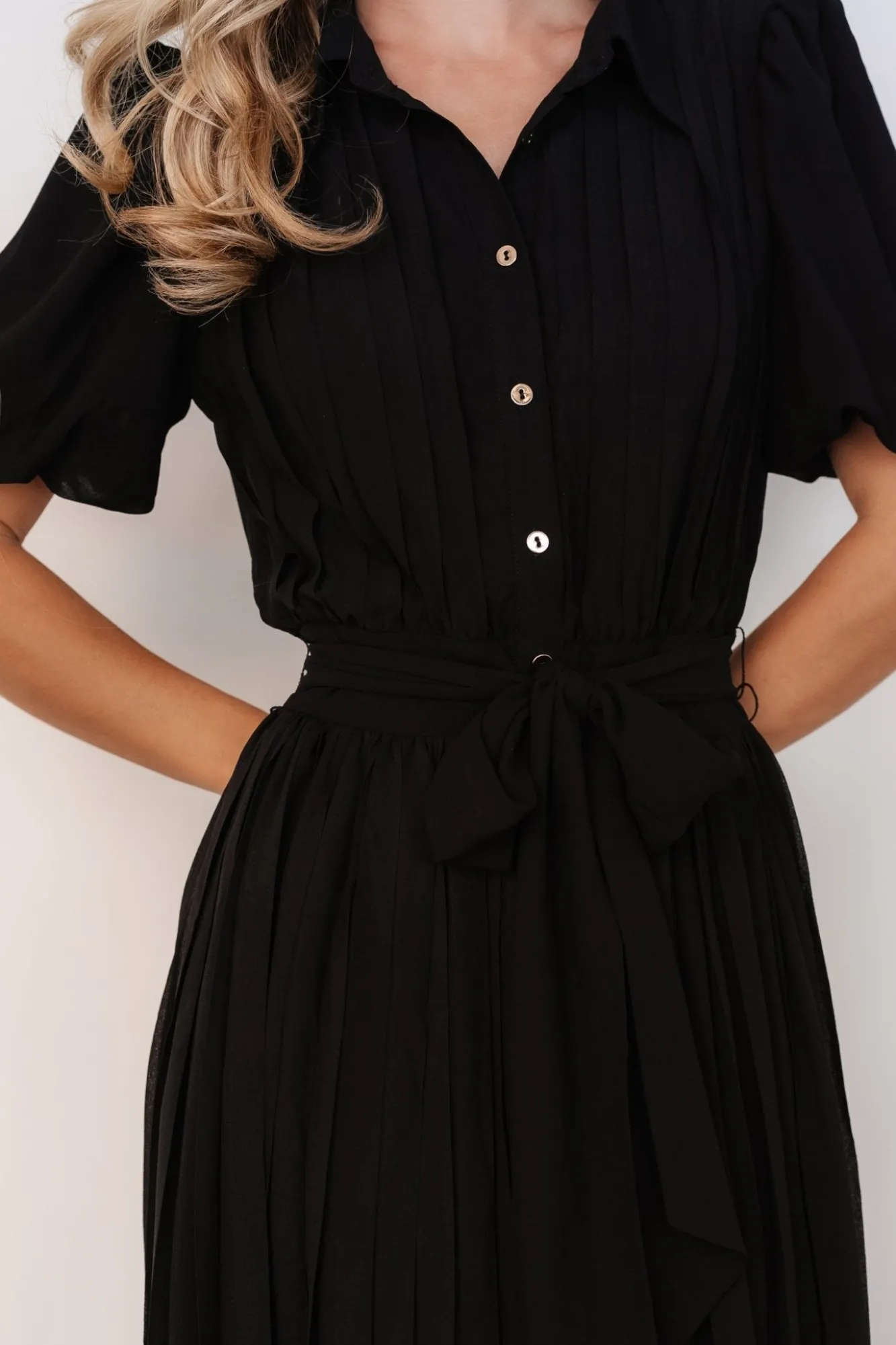 Baltic Born Boston Pleated Button Dress |