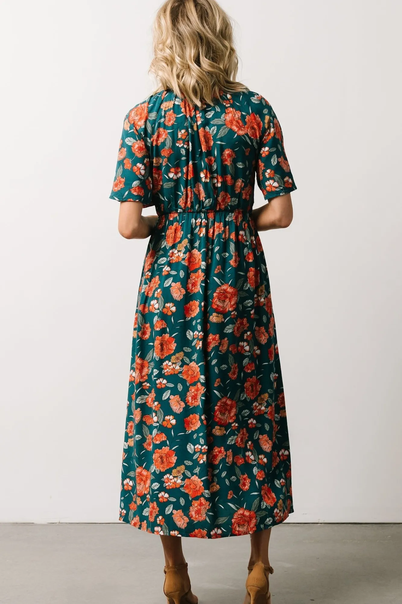 Baltic Born Botega Midi Dress | Jade Multi Floral