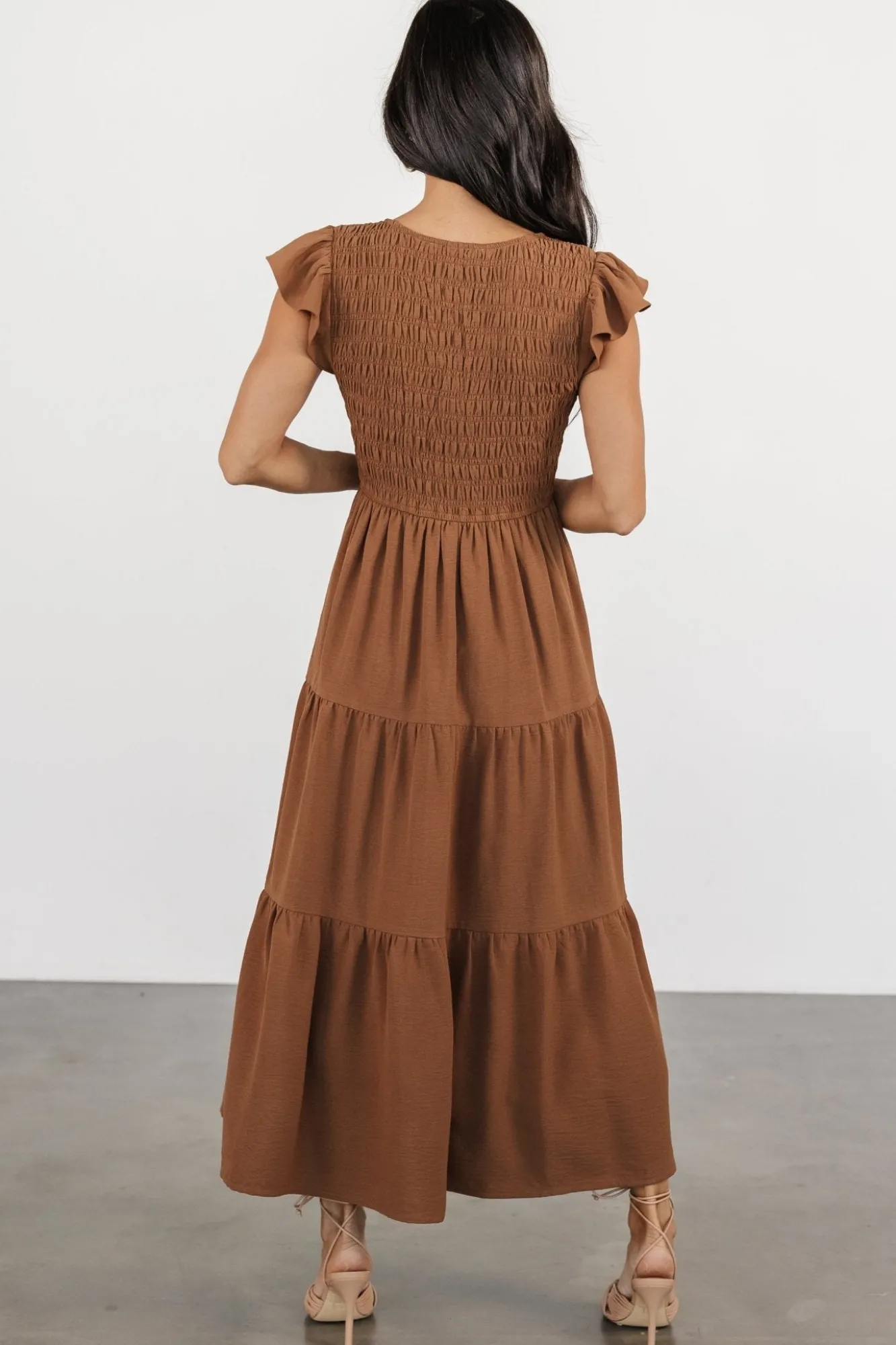 Baltic Born Brandie Smocked Midi Dress |