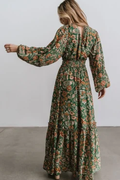 Baltic Born Bria Maxi Dress | Green Floral