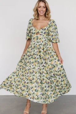 Baltic Born Brielle Maxi Dress | Green Floral