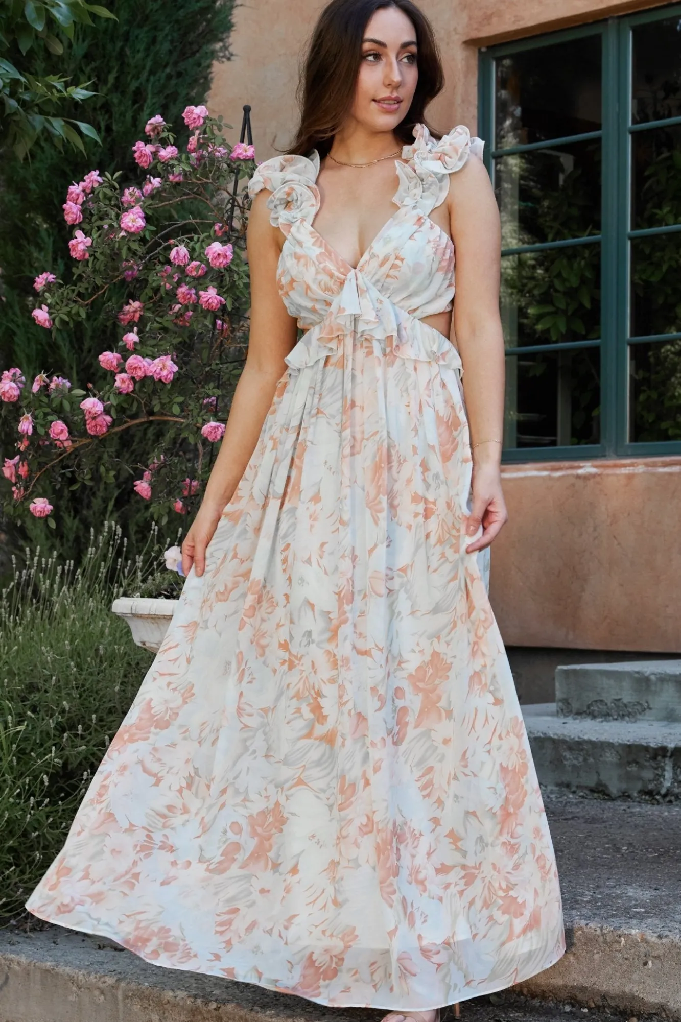 Baltic Born Brigitta Maxi Dress | Mint Floral