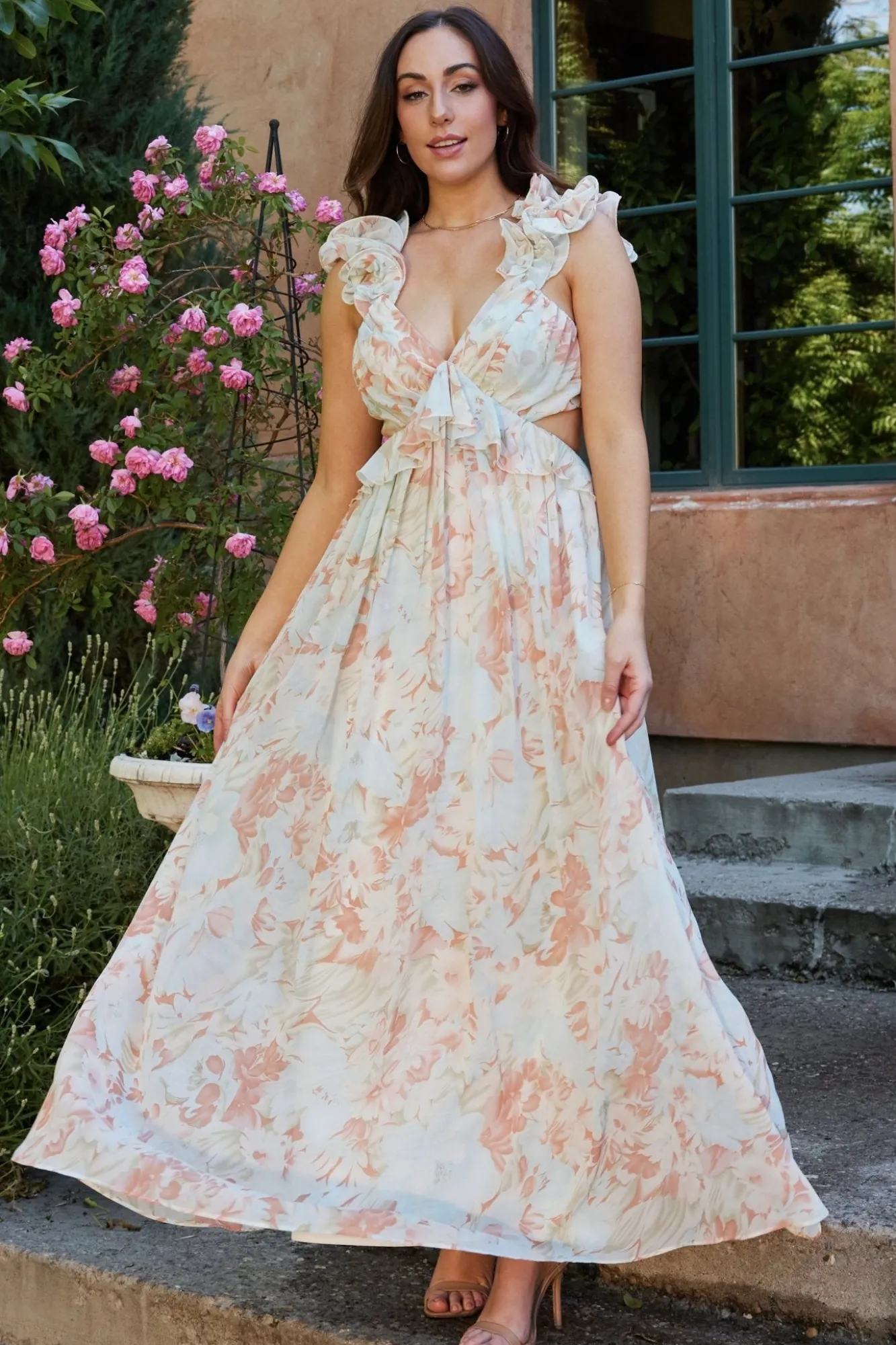Baltic Born Brigitta Maxi Dress | Mint Floral