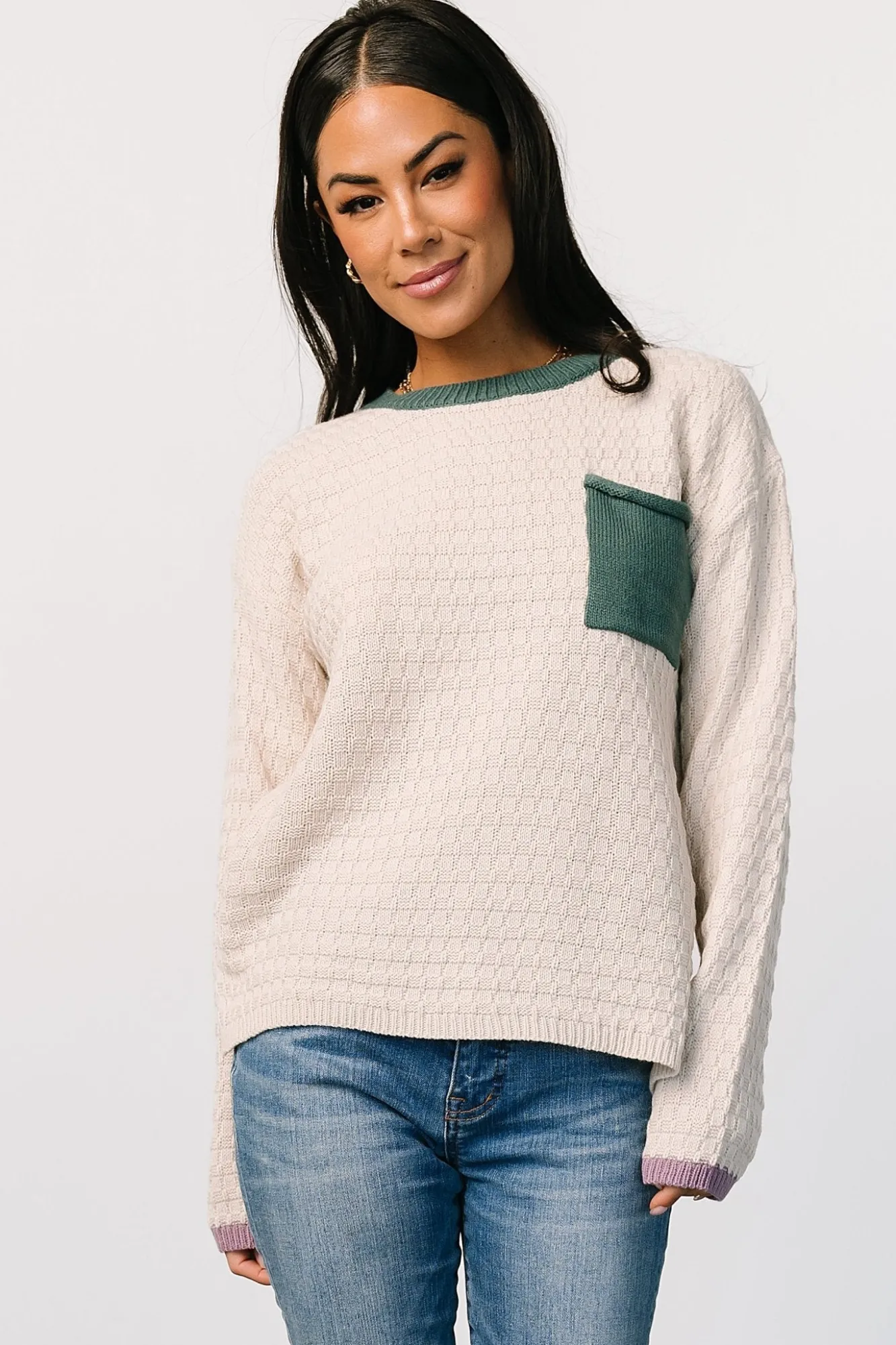 Baltic Born Brixton Weave Sweater |