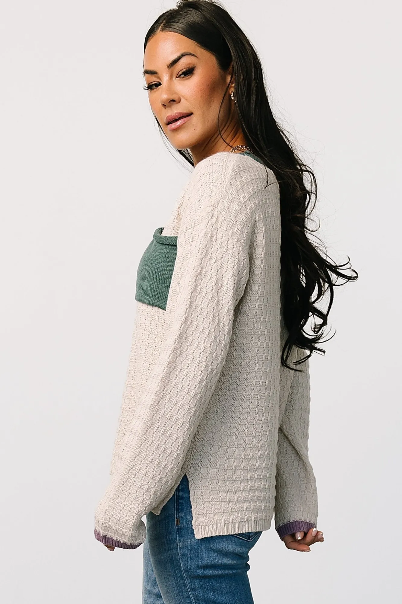 Baltic Born Brixton Weave Sweater |