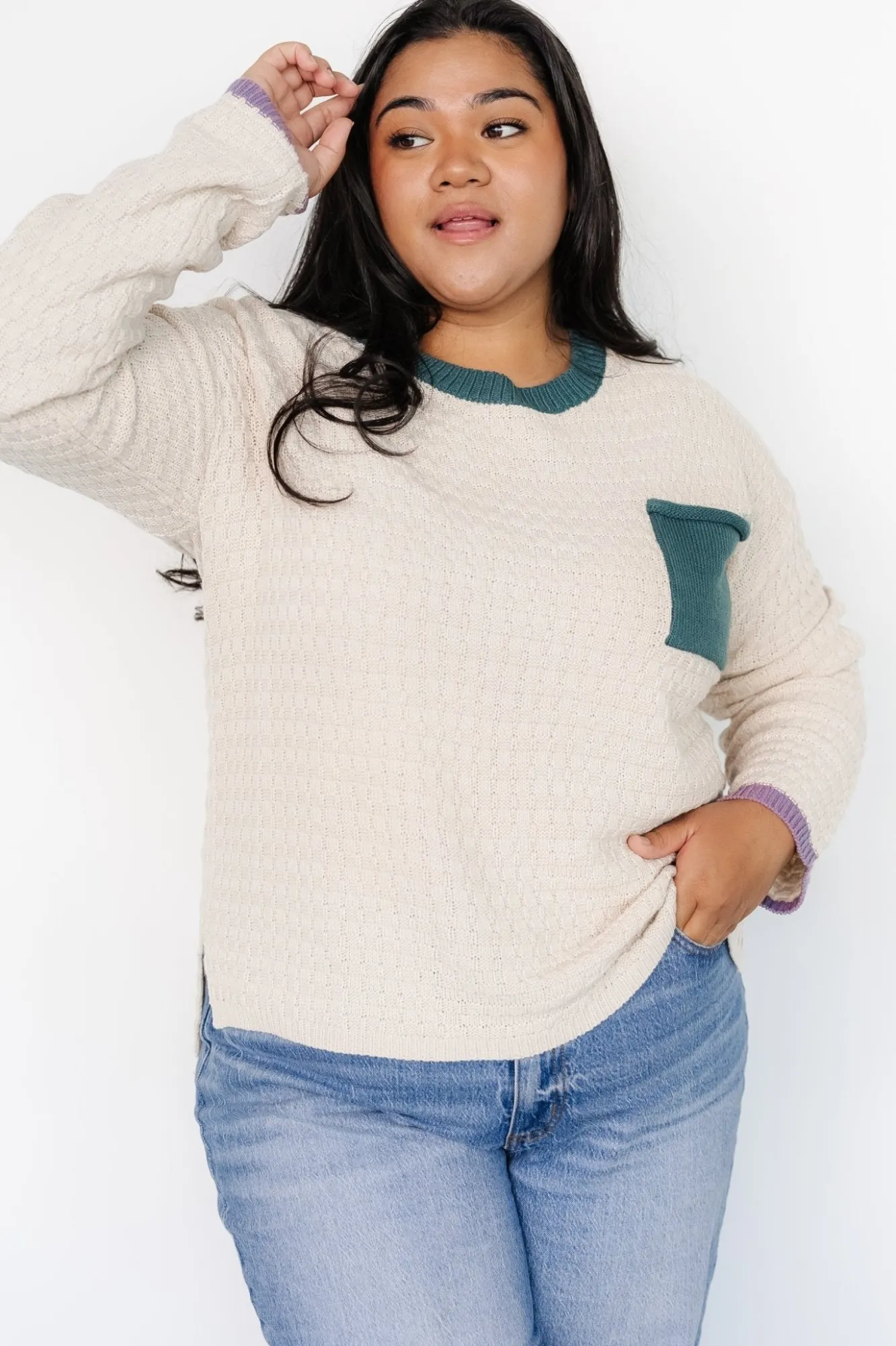 Baltic Born Brixton Weave Sweater |
