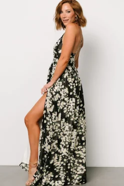 Baltic Born Brylee Maxi Dress | Black Flower Print