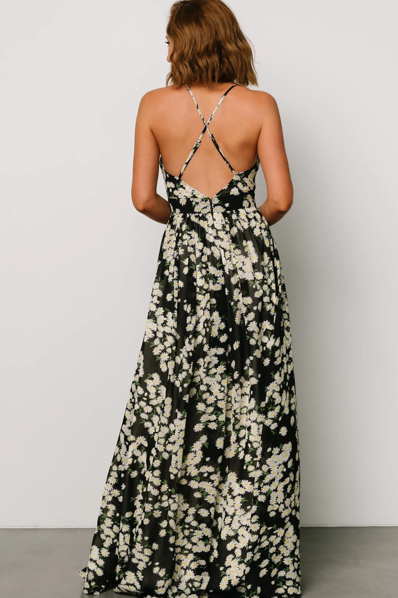 Baltic Born Brylee Maxi Dress | Black Flower Print