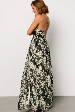 Baltic Born Brylee Maxi Dress | Black Flower Print