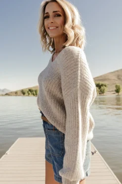 Baltic Born Brynna Bubble Sleeve Sweater |