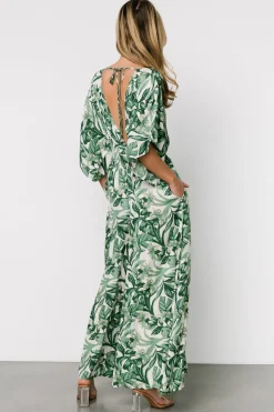 Baltic Born Byron Jumpsuit | Green Print
