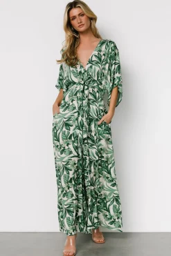 Baltic Born Byron Jumpsuit | Green Print