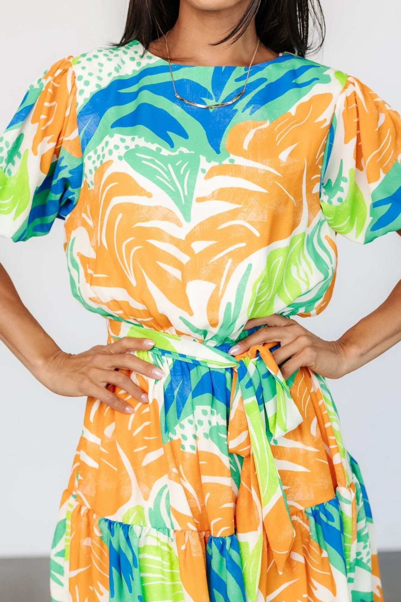 Baltic Born Cabo Short Dress | Multi Print