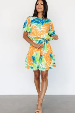 Baltic Born Cabo Short Dress | Multi Print