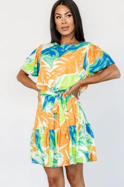 Baltic Born Cabo Short Dress | Multi Print