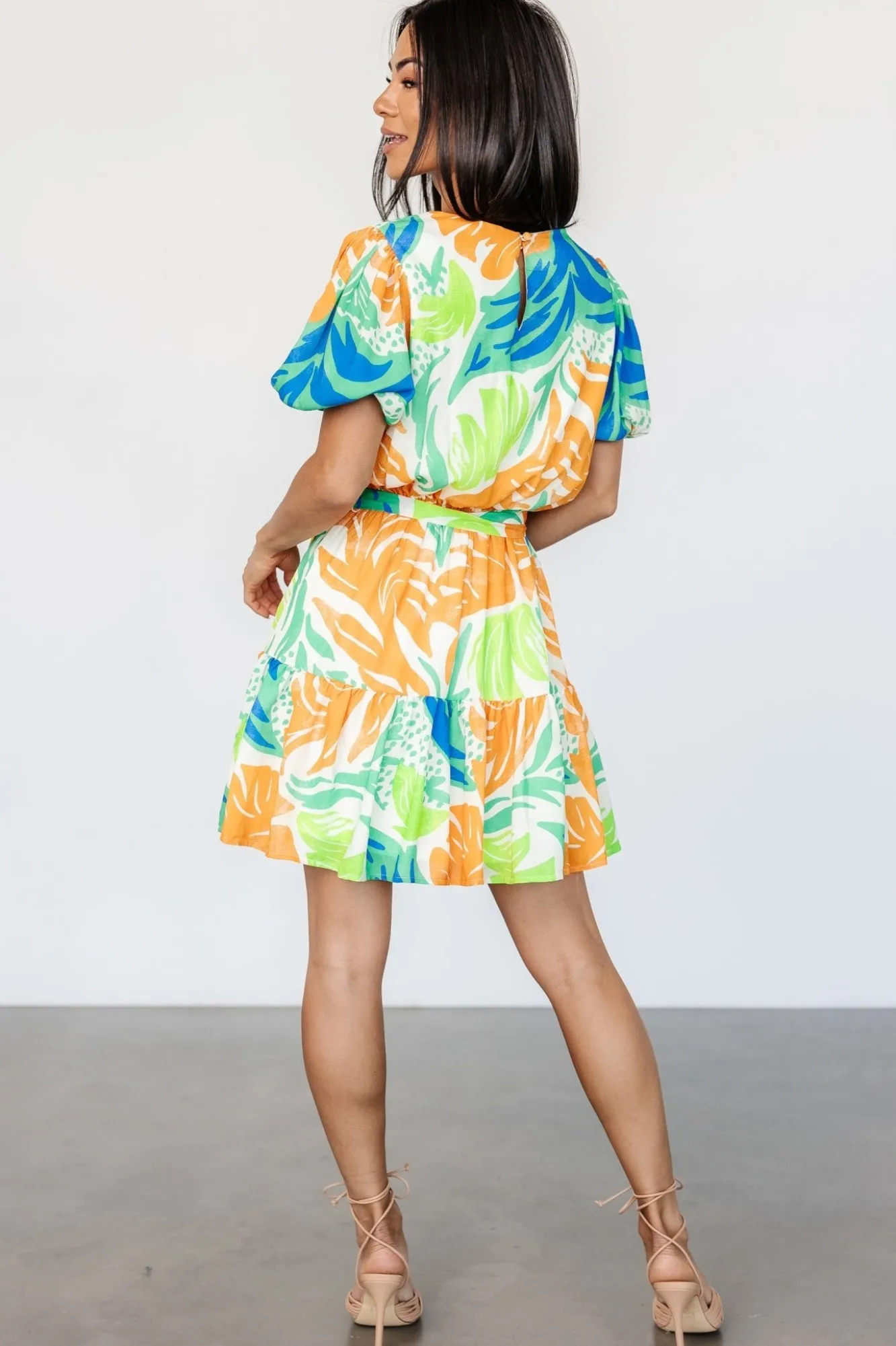 Baltic Born Cabo Short Dress | Multi Print