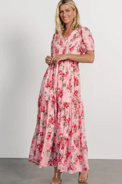 Baltic Born Cadella Maxi Dress | Pink Floral