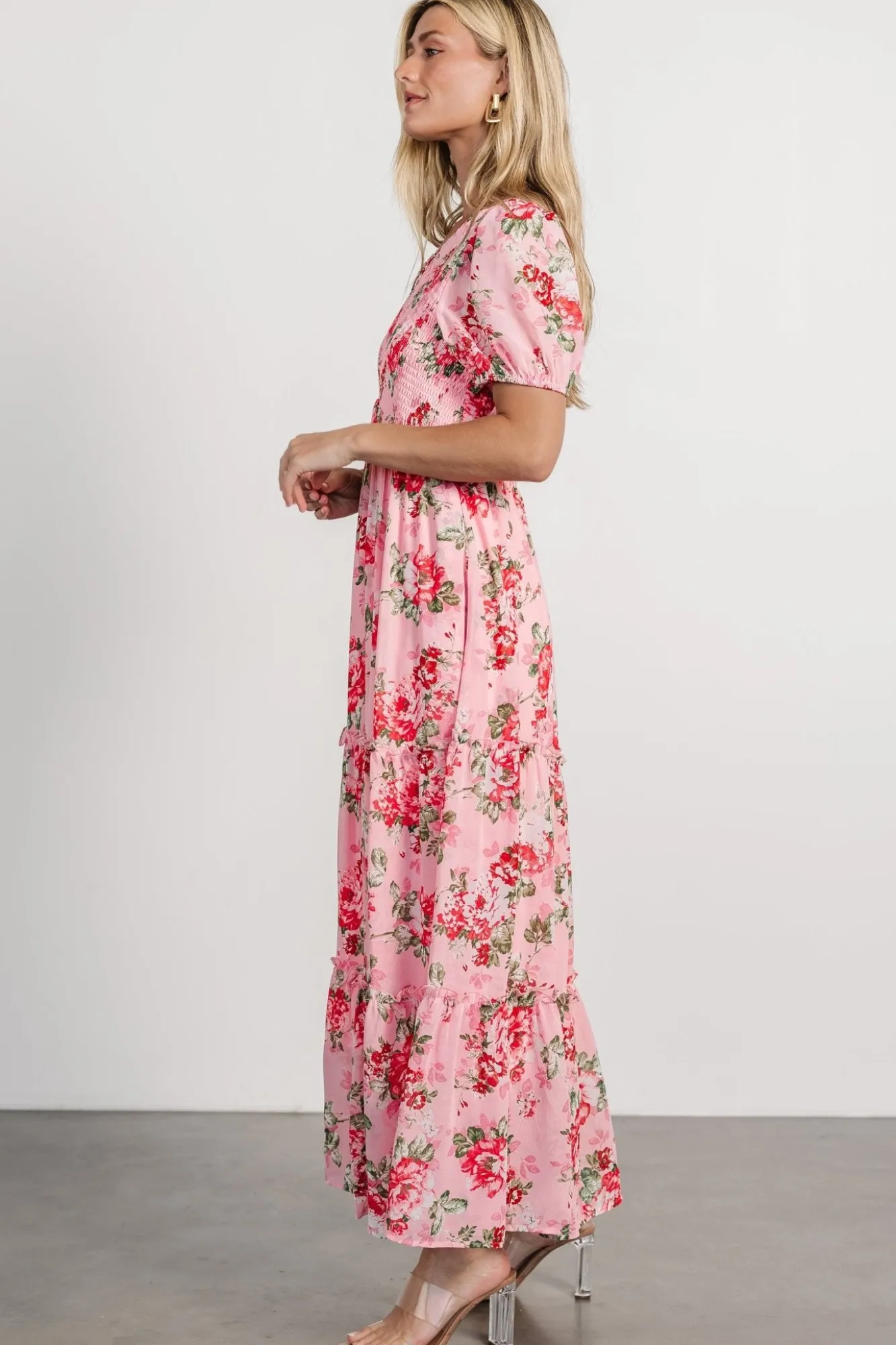 Baltic Born Cadella Maxi Dress | Pink Floral