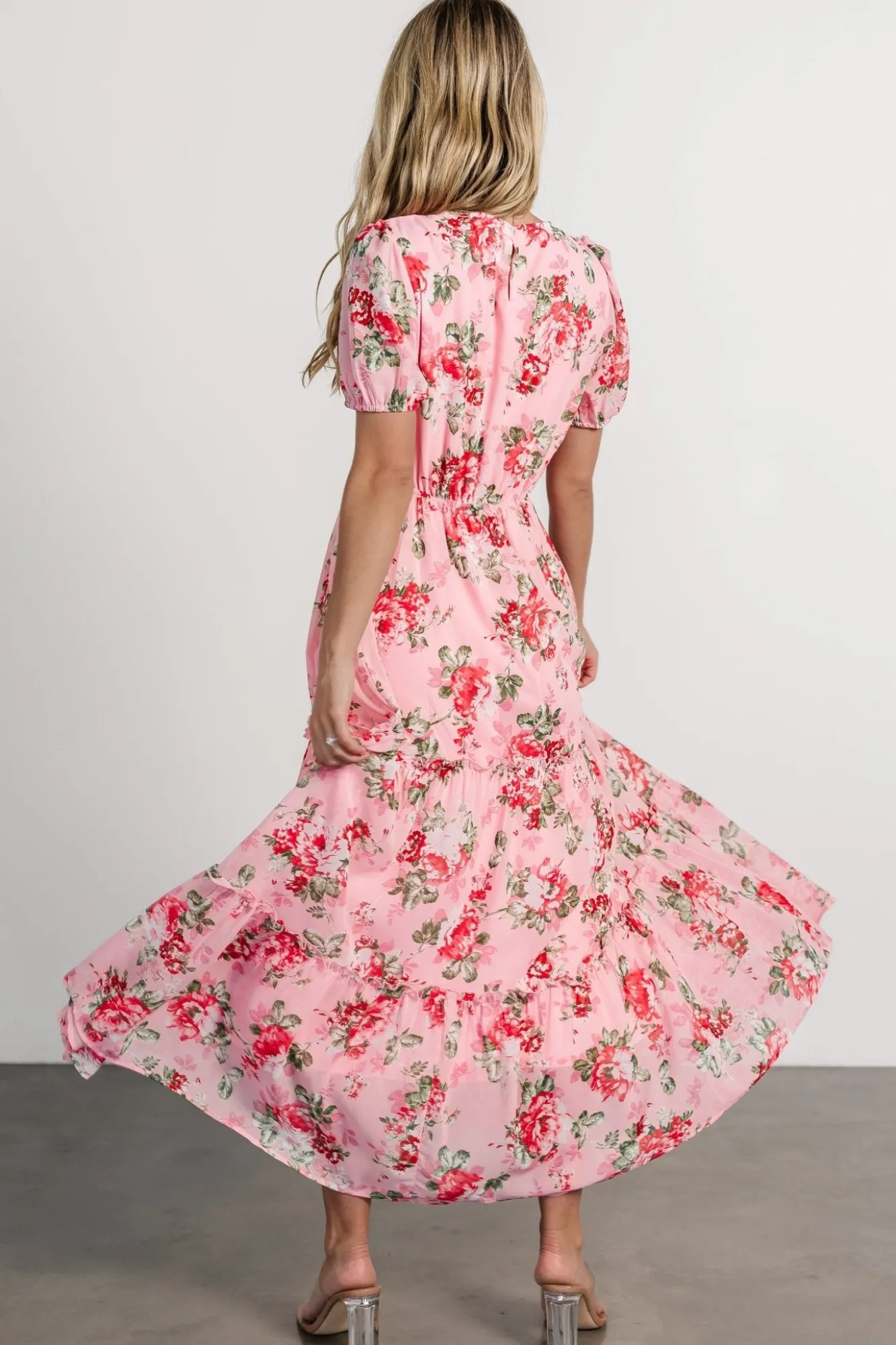 Baltic Born Cadella Maxi Dress | Pink Floral