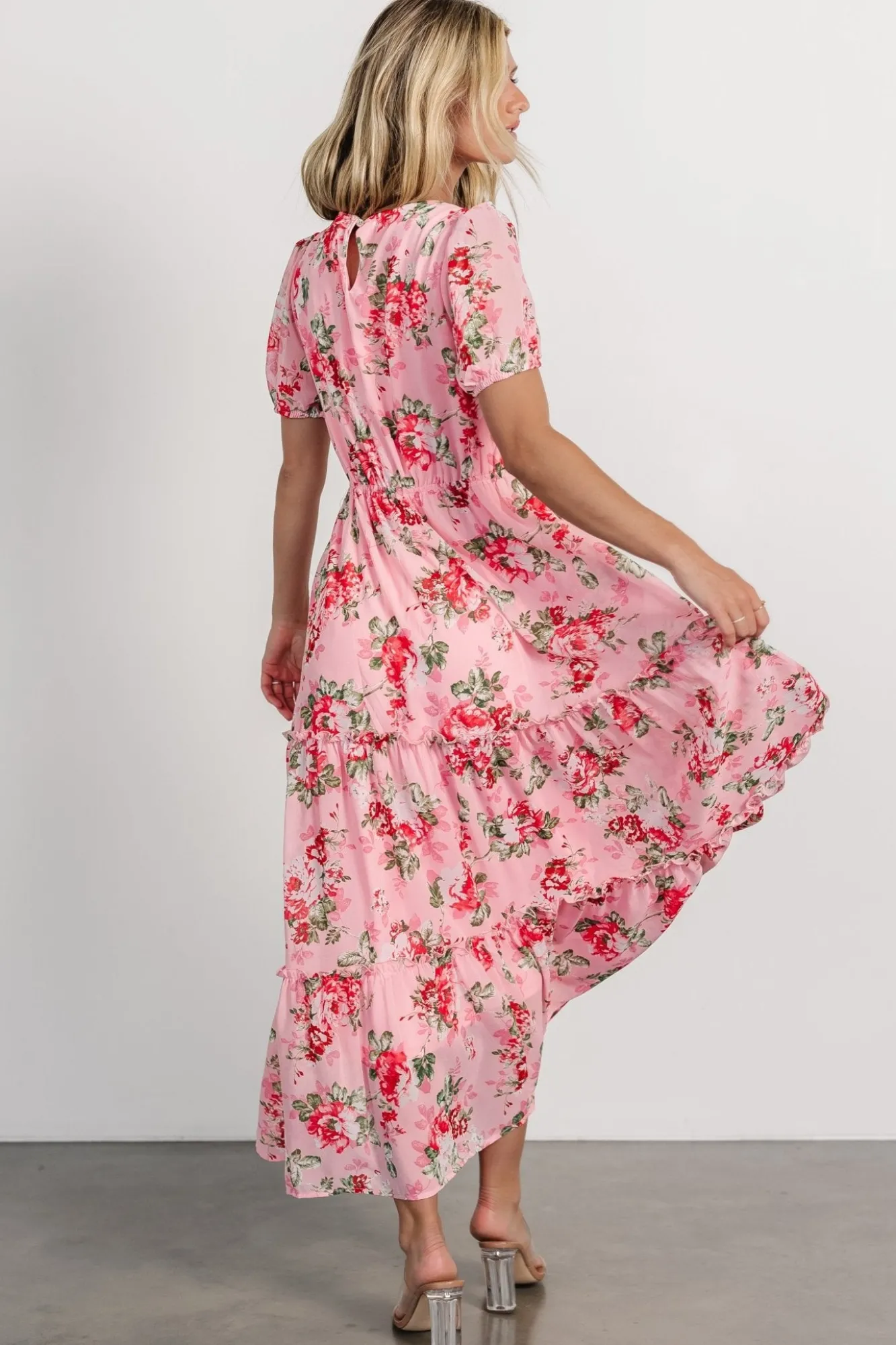 Baltic Born Cadella Maxi Dress | Pink Floral