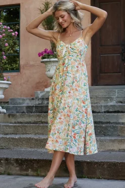 Baltic Born Calista Midi Dress | Multi Floral