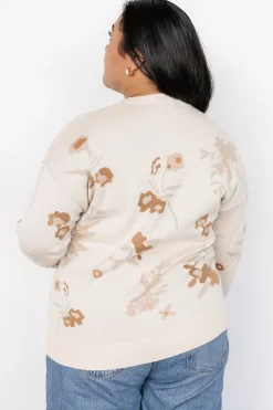 Baltic Born Calla Sweater | Natural Print