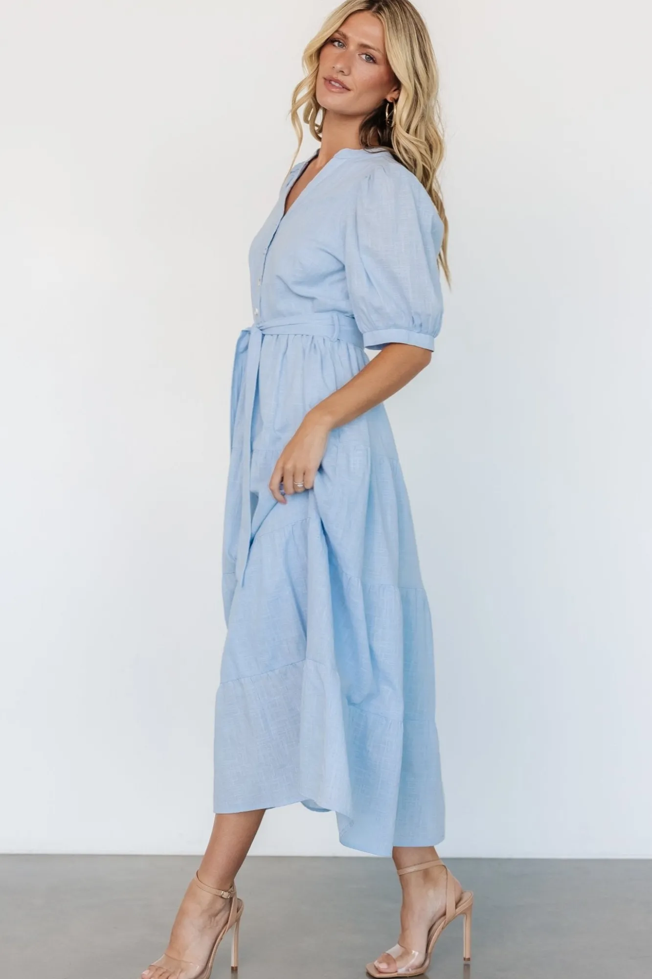 Baltic Born Camille Maxi Dress | Light Blue