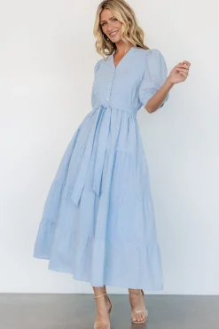 Baltic Born Camille Maxi Dress | Light Blue