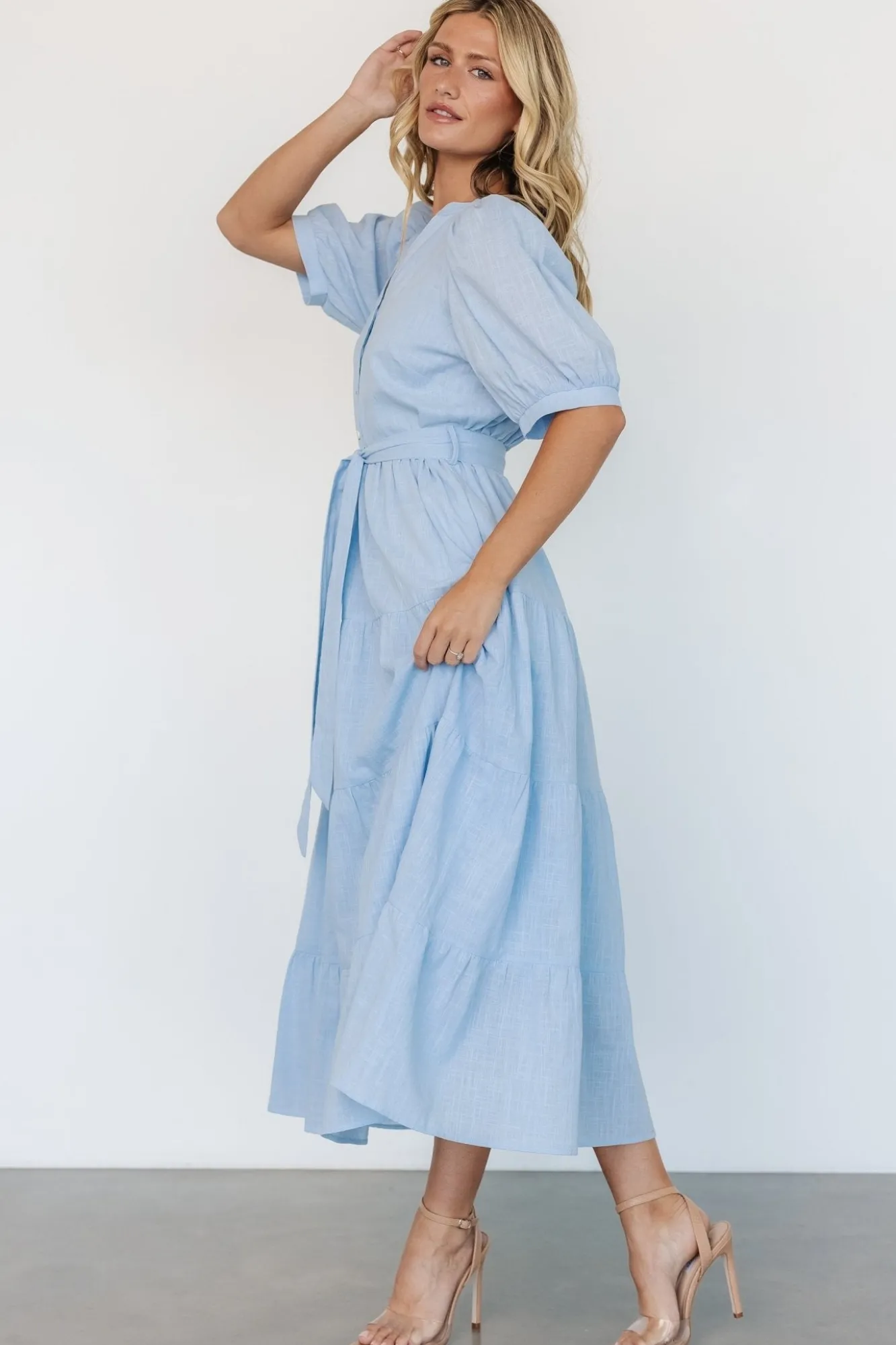 Baltic Born Camille Maxi Dress | Light Blue