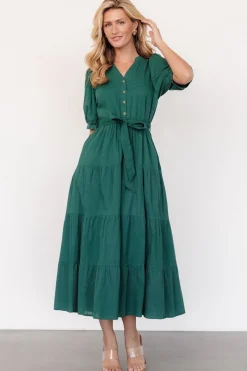 Baltic Born Camille Maxi Dress | Vintage Green