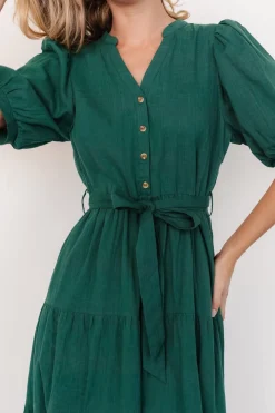 Baltic Born Camille Maxi Dress | Vintage Green
