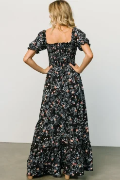 Baltic Born Capri Smocked Maxi Dress | Midnight Floral