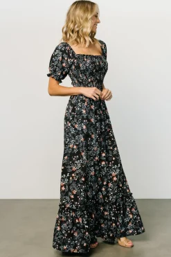 Baltic Born Capri Smocked Maxi Dress | Midnight Floral