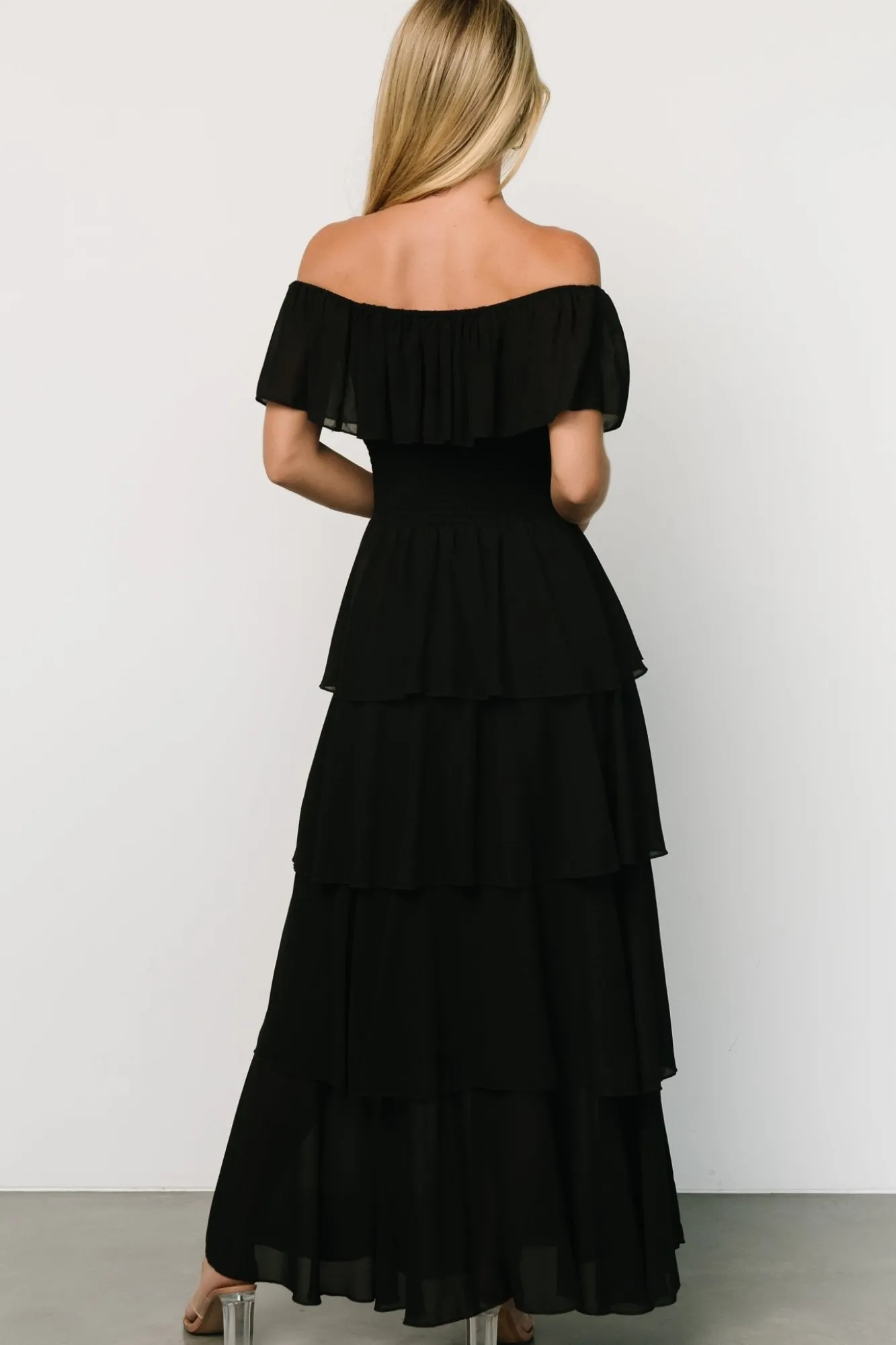 Baltic Born Carina Off Shoulder Maxi Dress |