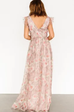 Baltic Born Carmine Maxi Dress | Mauve Floral