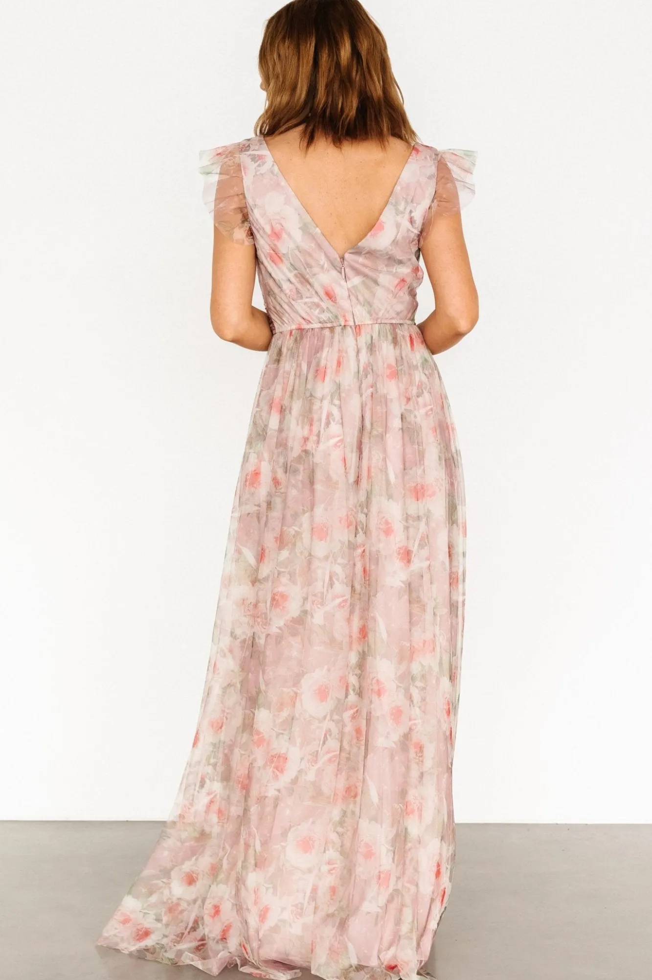 Baltic Born Carmine Maxi Dress | Mauve Floral