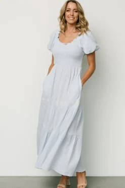 Baltic Born Carrington Maxi Dress | Light Blue