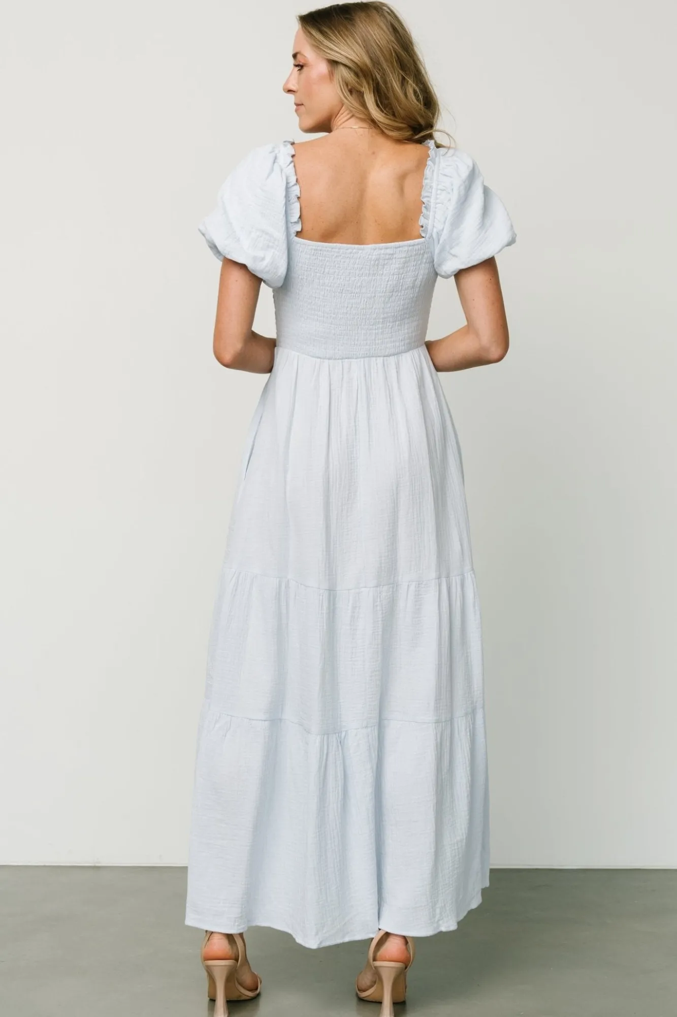 Baltic Born Carrington Maxi Dress | Light Blue