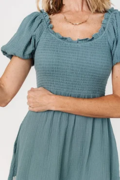 Baltic Born Carrington Maxi Dress | Vintage Teal